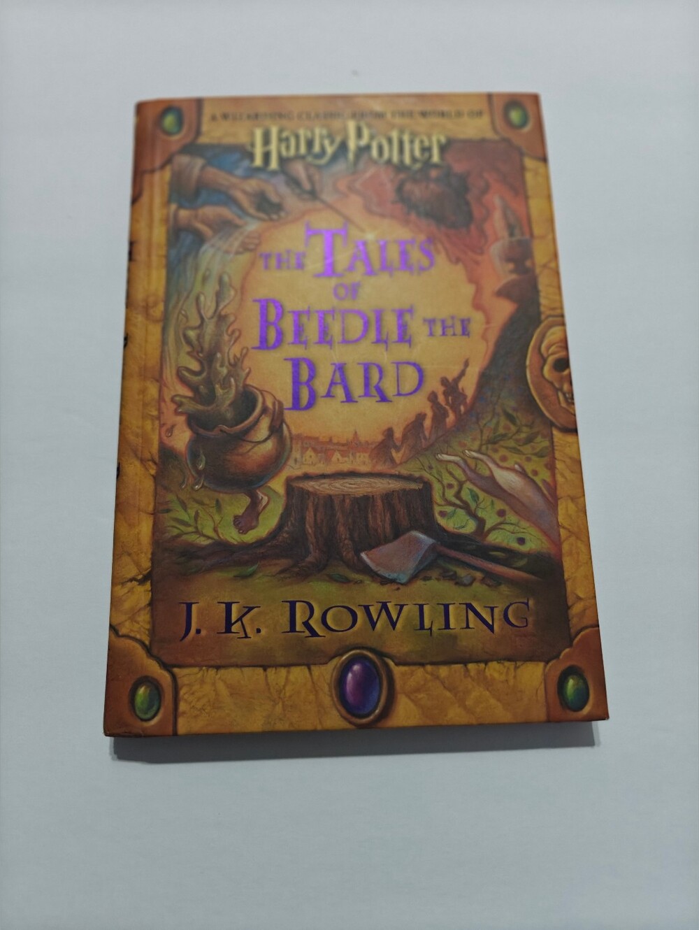 Scholastic Harry Potter Tales of Beedle the Bard Hardcover Book by J.K. Rowling